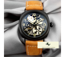 HK255 PANERAİ LO SCİENZİATO 1950 SKELETON PVD KASA